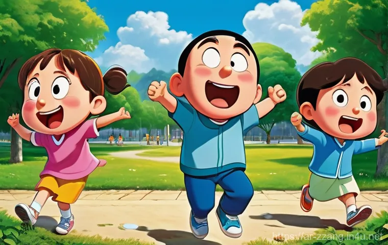 짱구 특별편 리뷰 - **Prompt:** A vibrant and heartwarming illustration depicting Shin Chan, fully clothed in his signat...