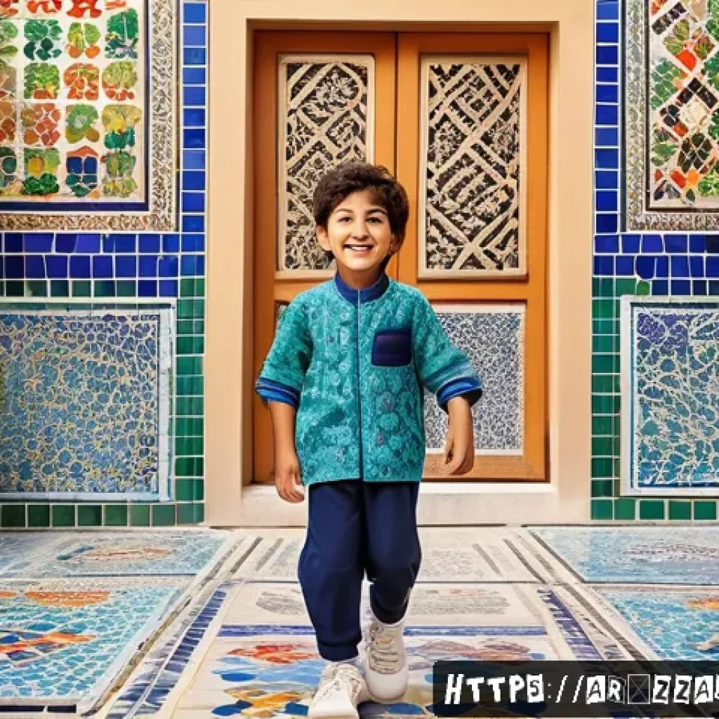 짱구 성격의 심리학적 해석 - A lively and colorful scene depicting a young boy resembling a playful child from modern Japanese-in...